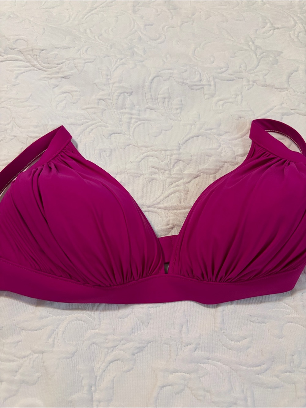 2bamboo‎ Fuchsia Ruched Bikini Set - Picture 7 of 7